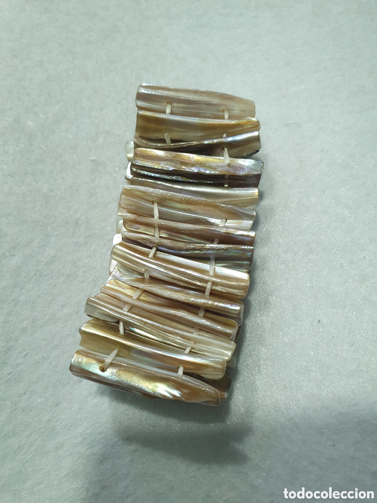 Joyeria: Brazalete extensible en nacar. (L70) - Foto 3