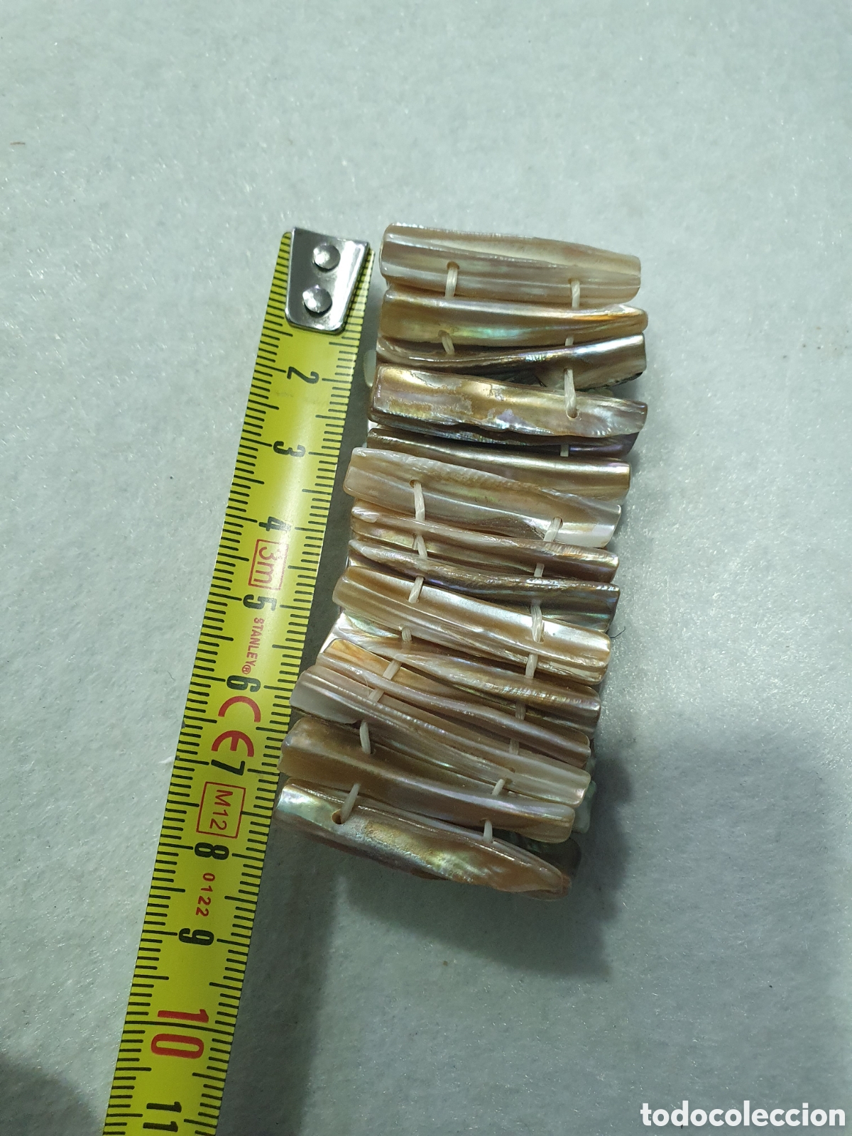 Joyeria: Brazalete extensible en nacar. (L70) - Foto 4