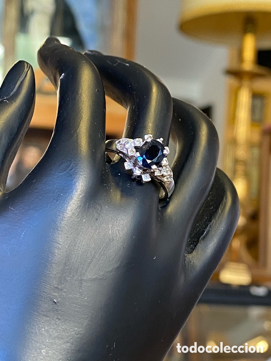 Joyeria: Sortija plata zafiro - Foto 4