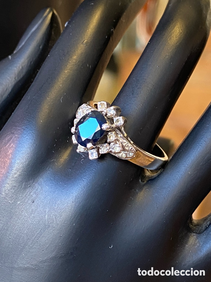 Joyeria: Sortija plata zafiro - Foto 6
