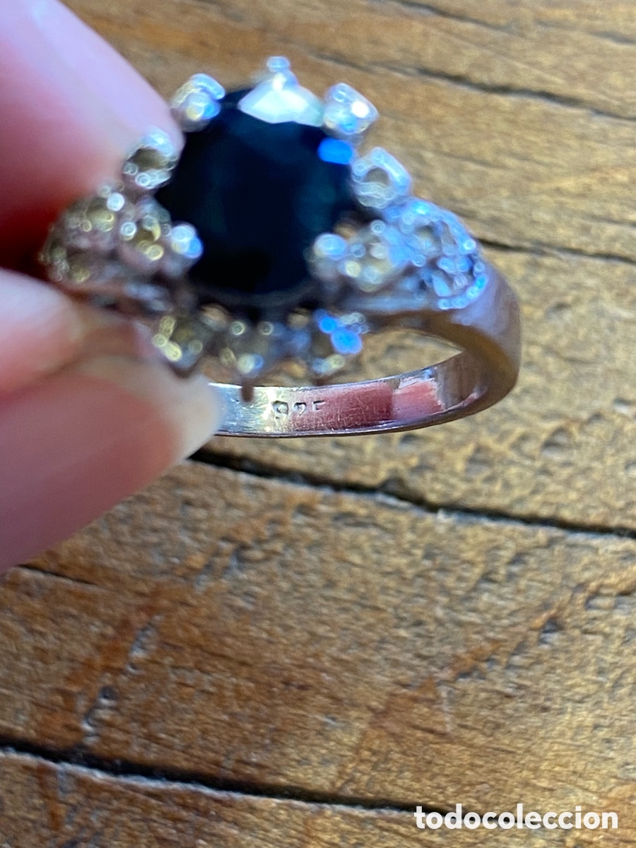 Joyeria: Sortija plata zafiro - Foto 11
