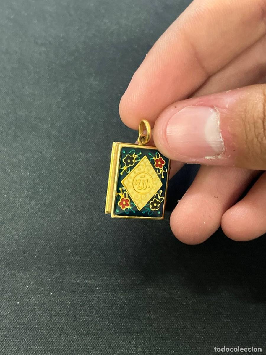 Joyeria: CORAN RELICARIO ORO 18K ESMALTE - Foto 4