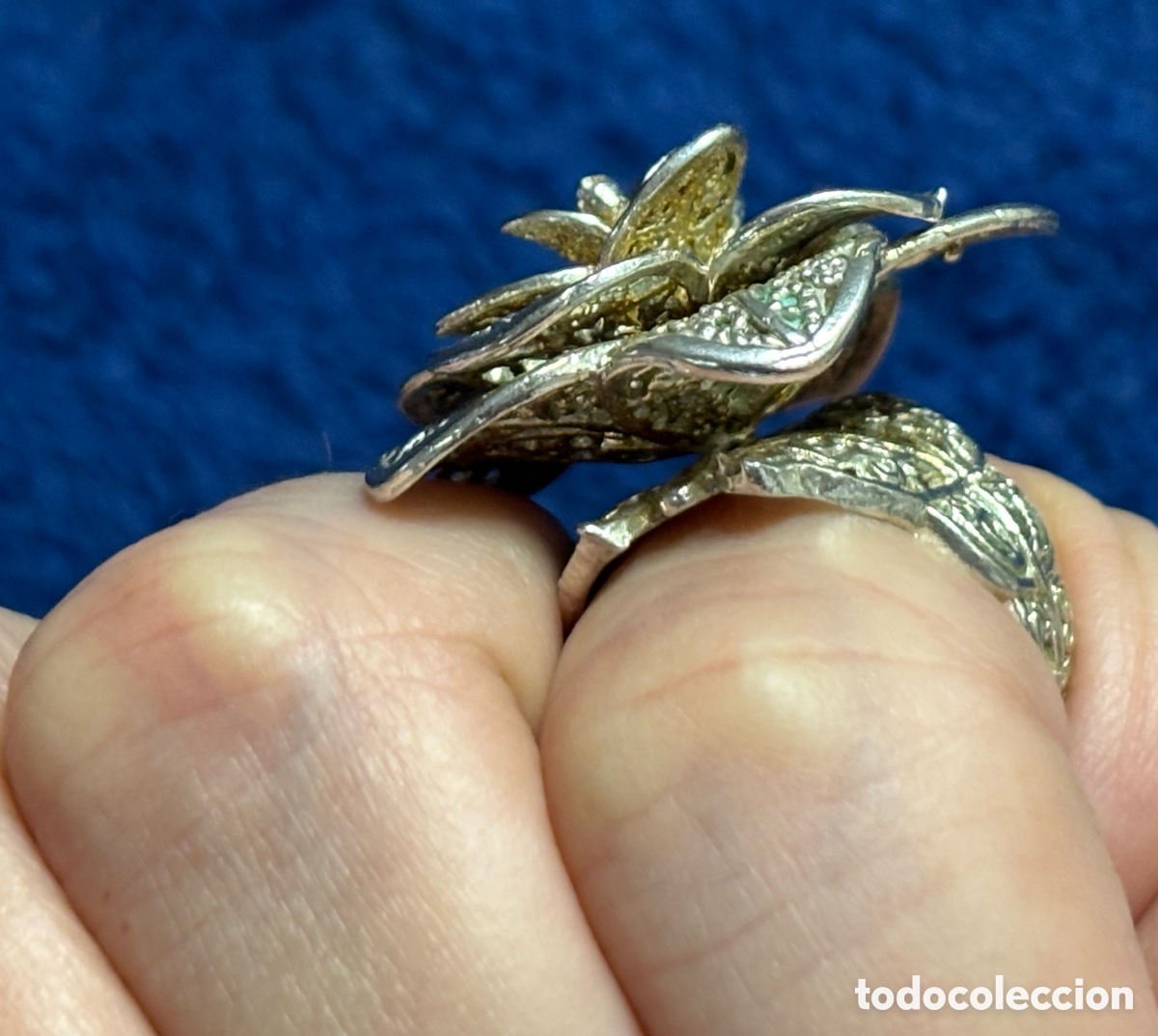 Joyeria: Anillo de plata 925 ajustable - Foto 2