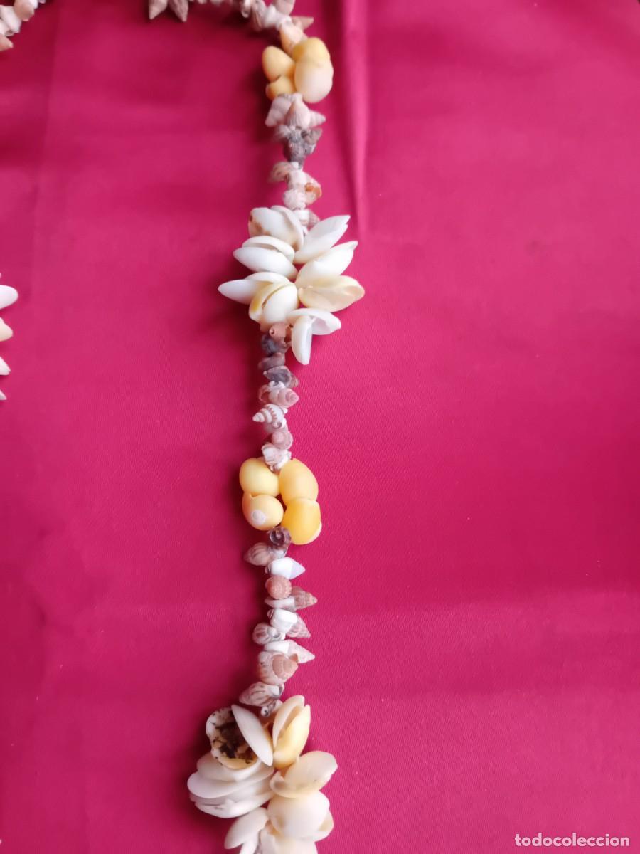 Joyeria: Collar de conchas y caracolas d&eacute;cada de los 60. - Foto 4