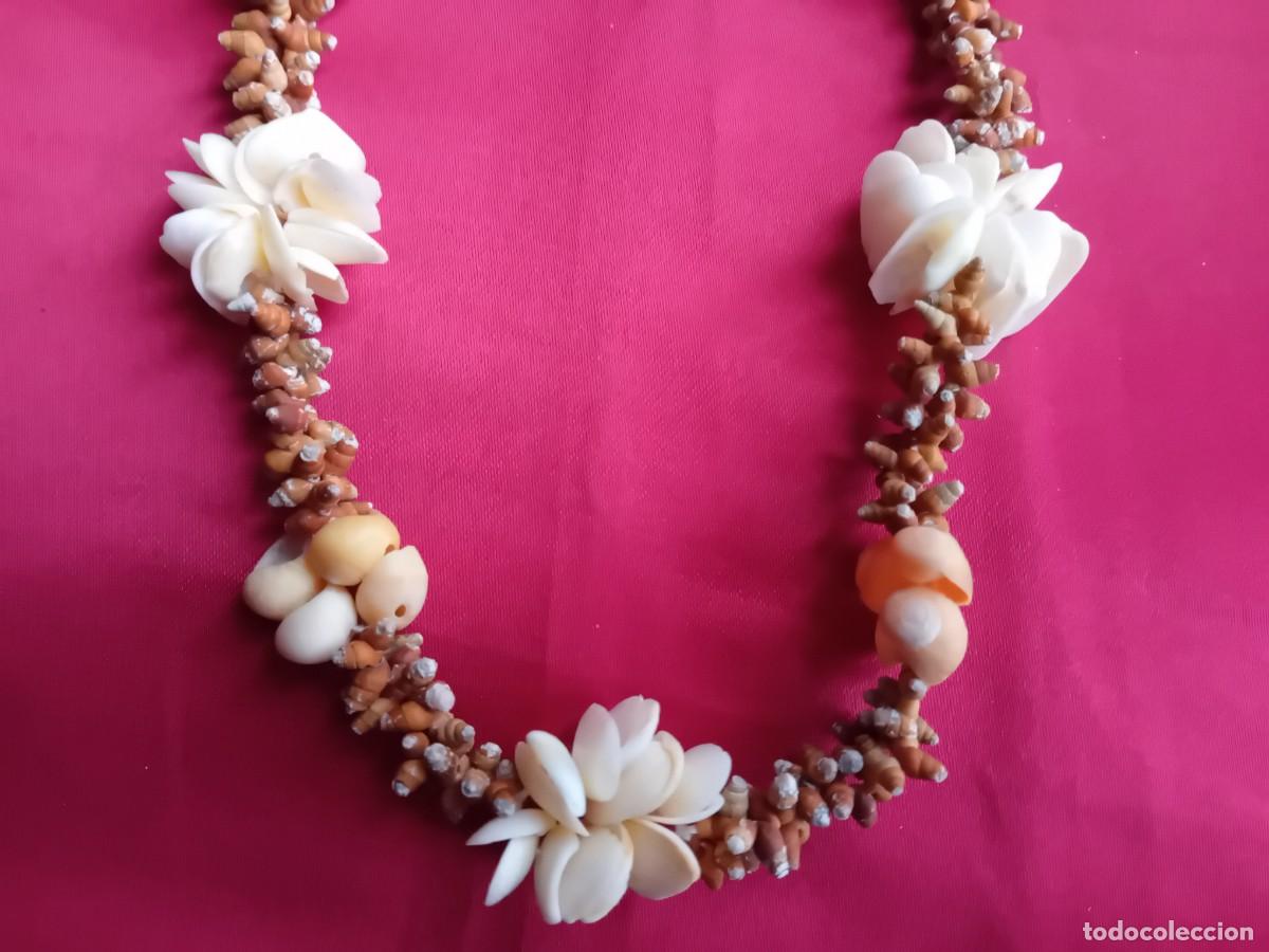 Joyeria: Collar de conchas y caracolas d&eacute;cada de los 60. - Foto 2