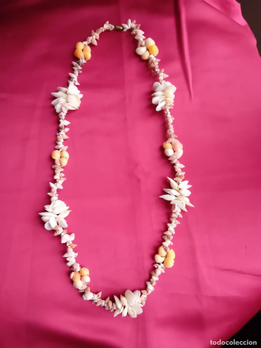 Joyeria: Collar de conchas y caracolas d&eacute;cada de los 60. - Foto 1