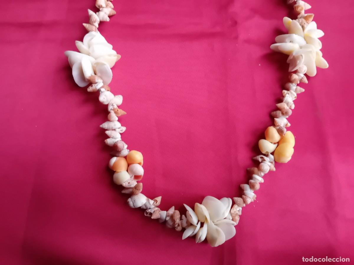 Joyeria: Collar de conchas y caracolas d&eacute;cada de los 60. - Foto 2