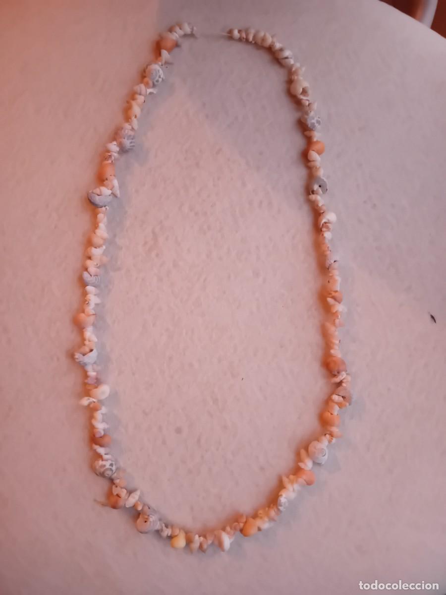 Joyeria: Collar de caracoles y caracolas d&eacute;cada de los 60. - Foto 1