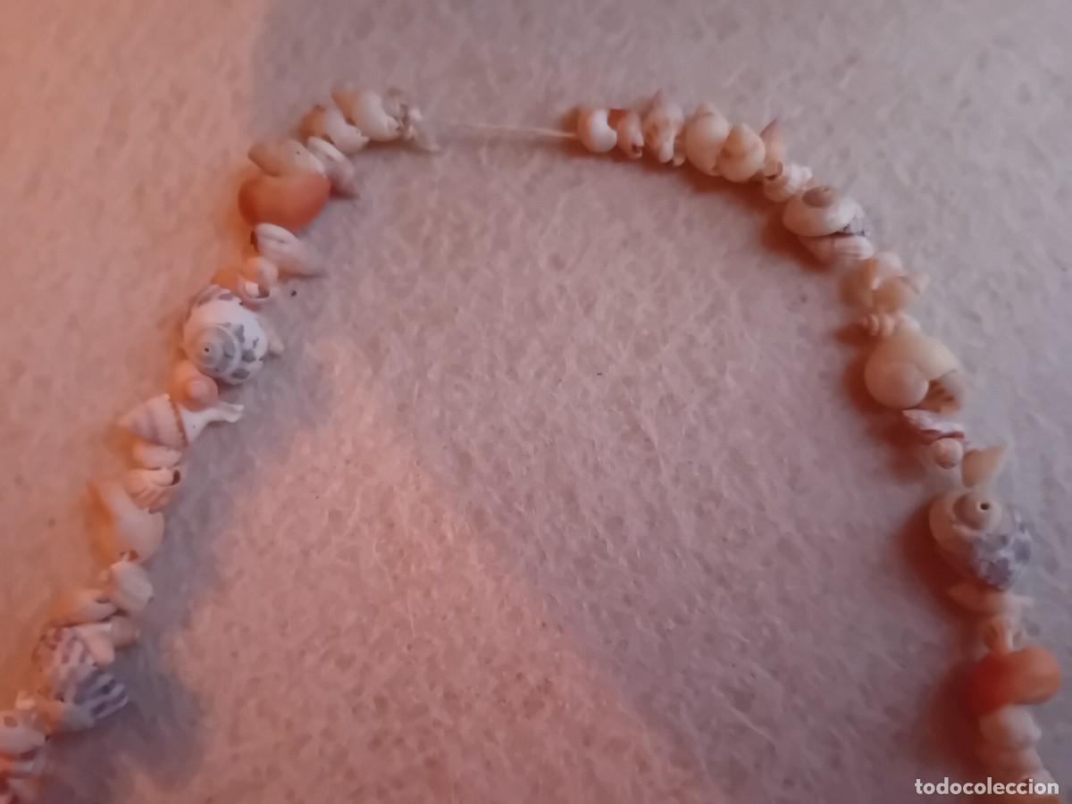 Joyeria: Collar de caracoles y caracolas d&eacute;cada de los 60. - Foto 3