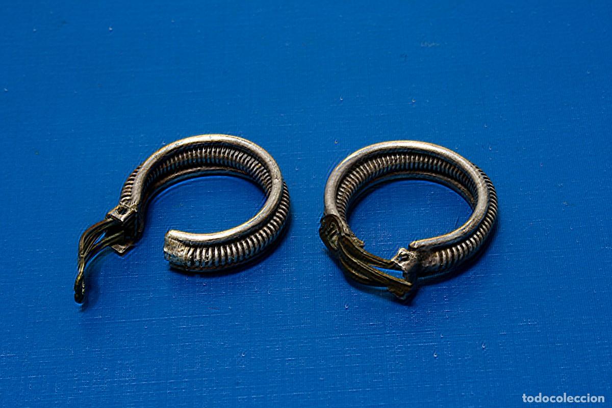 Joyeria: PENDIENTES DE PLATA VINTAGE, SIMIL ABRAZADERAS - Foto 1