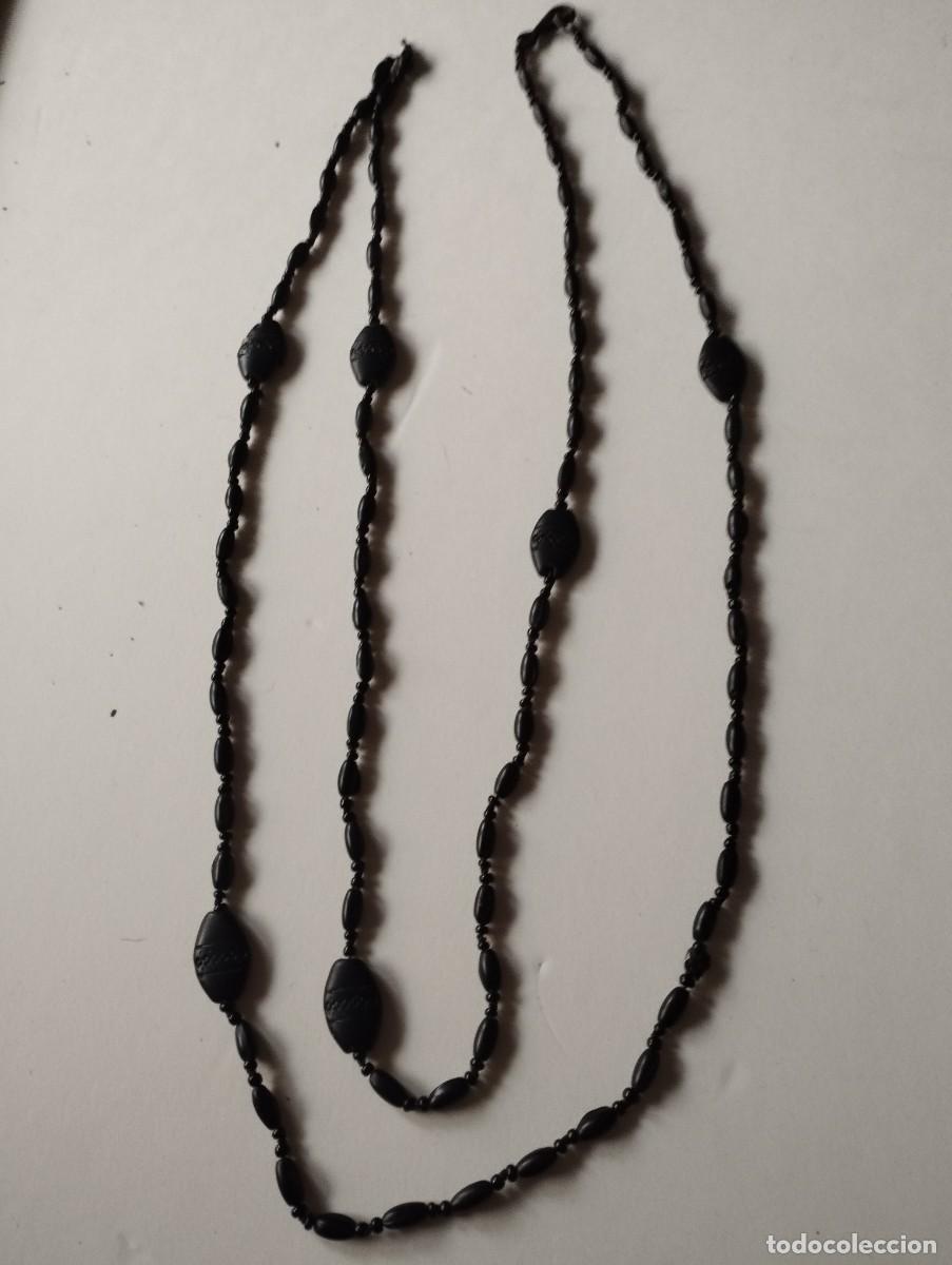Joyeria: Antiguo collar de azabache art- deco - Foto 2