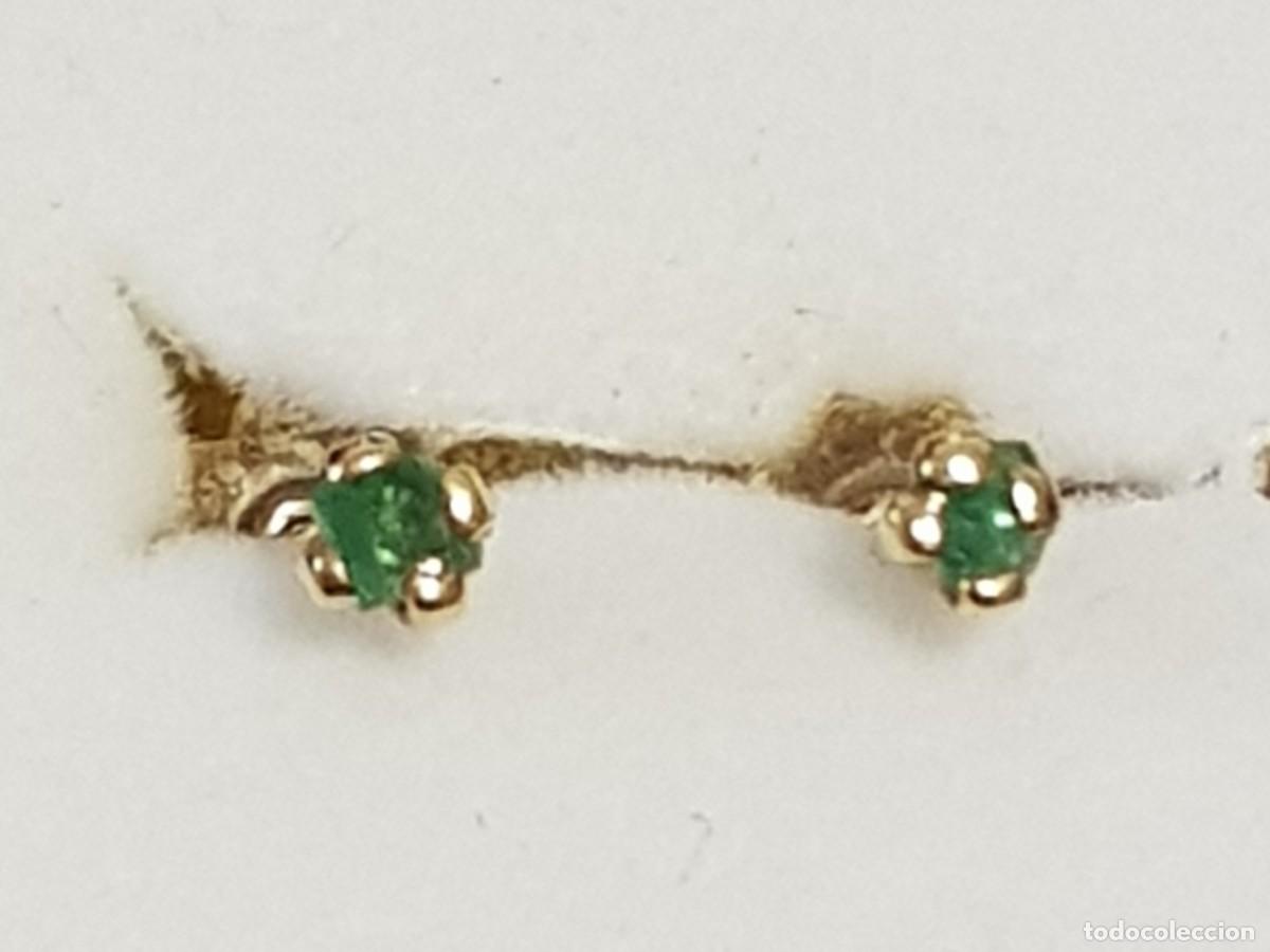 Joyeria: Pendientes de oro 18 quilates con Crisopax - Foto 1