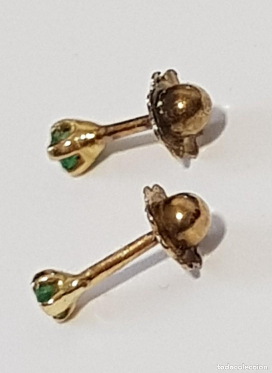 Joyeria: Pendientes de oro 18 quilates con Crisopax - Foto 2
