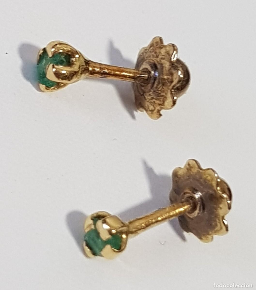 Joyeria: Pendientes de oro 18 quilates con Crisopax - Foto 3