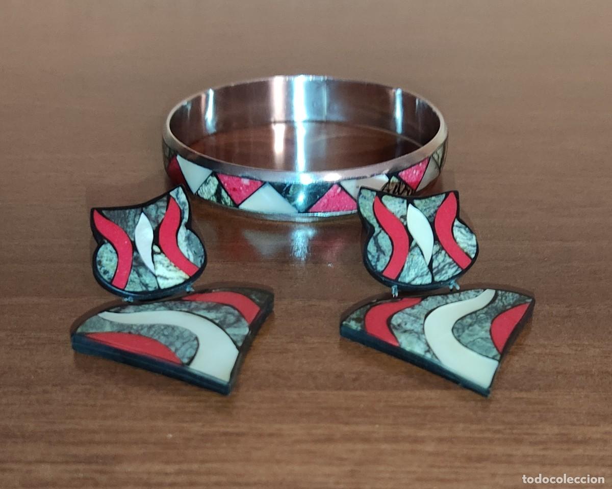 Joyeria: Conjunto de pendientes y pulsera Lee Sands - Foto 1