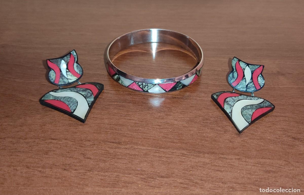 Joyeria: Conjunto de pendientes y pulsera Lee Sands - Foto 3