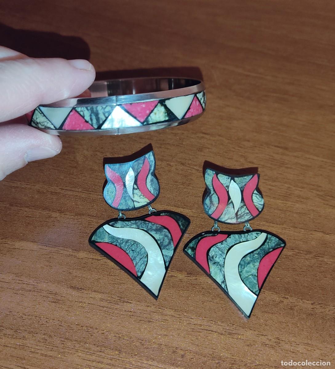 Joyeria: Conjunto de pendientes y pulsera Lee Sands - Foto 4