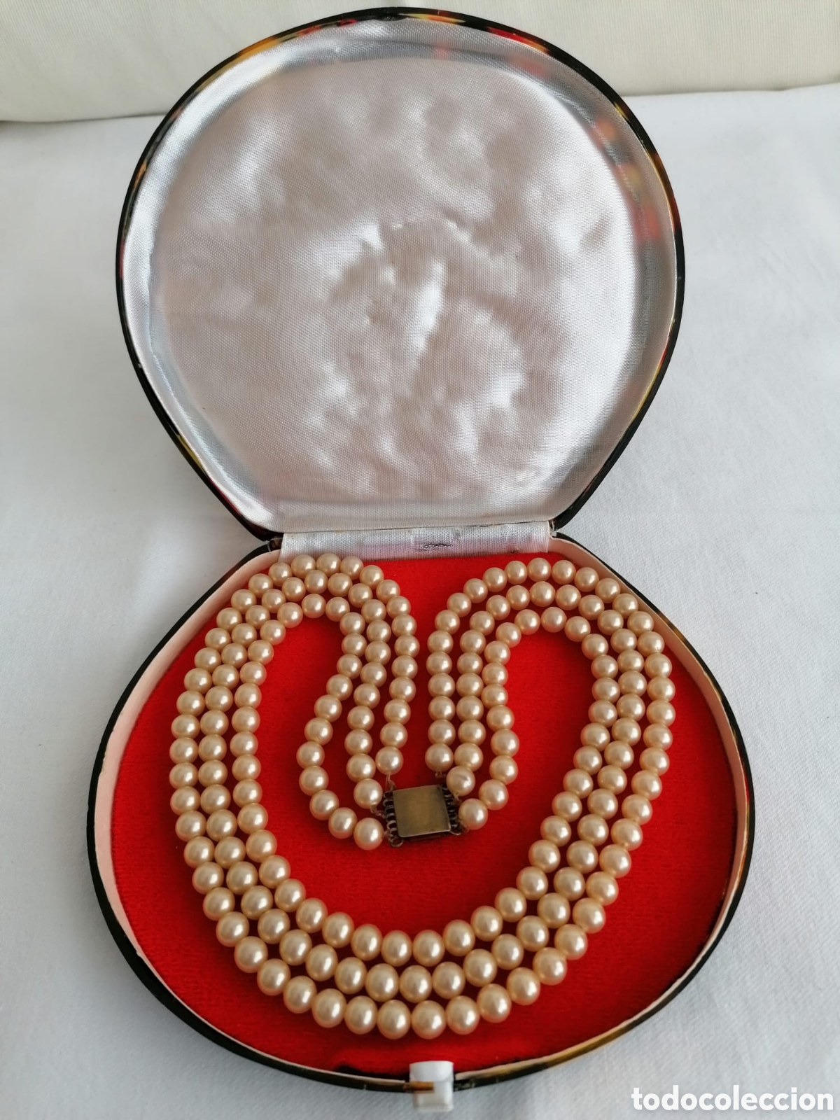 Joyeria: Antiguo Collar de Perlas. - Foto 3