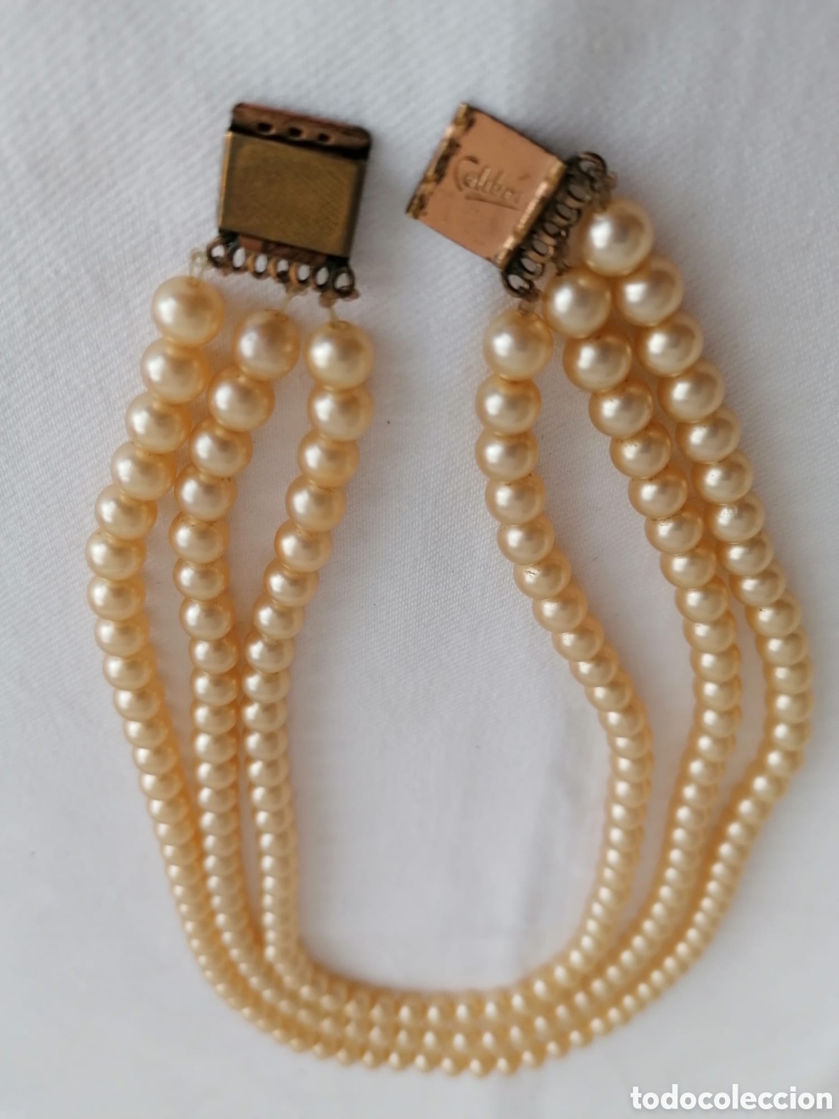 Joyeria: Antiguo Collar de Perlas. - Foto 4