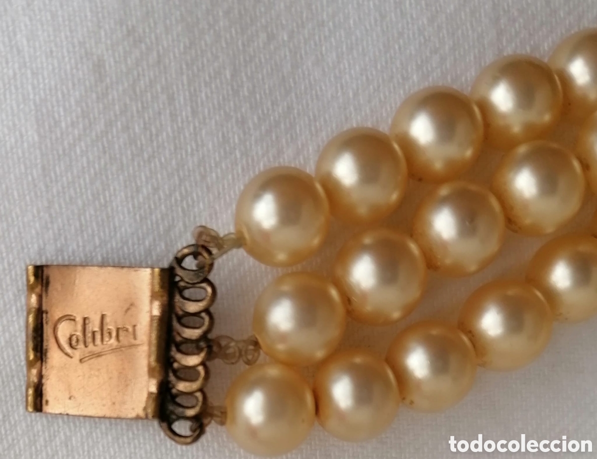 Joyeria: Antiguo Collar de Perlas. - Foto 5