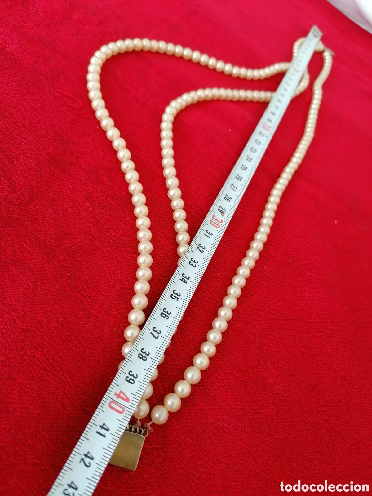 Joyeria: Antiguo Collar de Perlas. - Foto 9