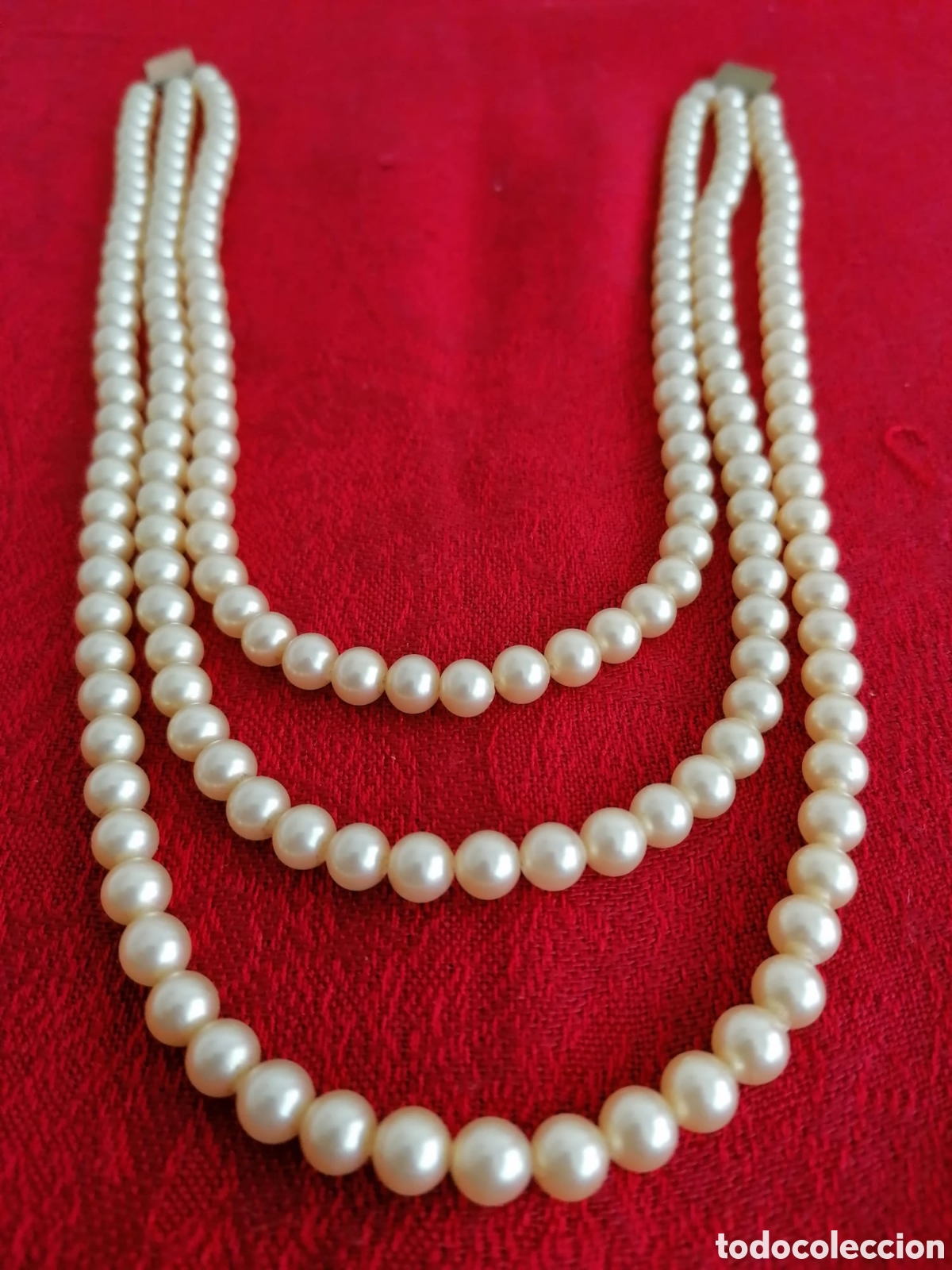 Joyeria: Antiguo Collar de Perlas. - Foto 11