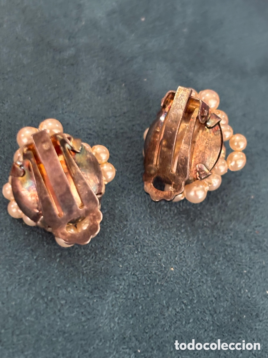 Joyeria: Pendientes de Cl&iacute;p vintage - Foto 2