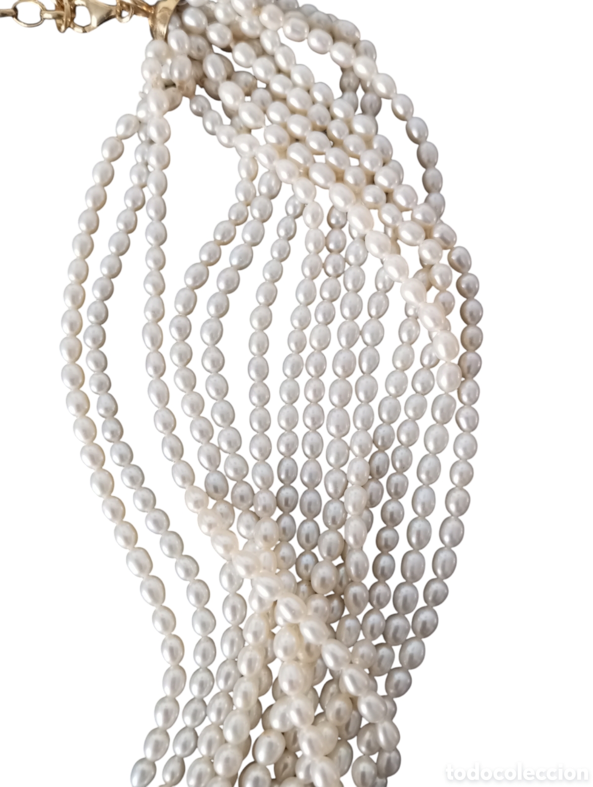 Joyeria: Collar de perlas de r&iacute;o - Foto 3