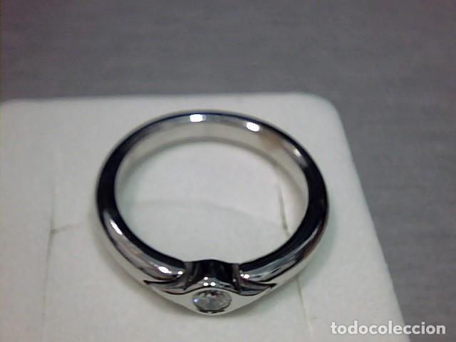 Joyeria: anillo oro 18 kts y diamante - Foto 5