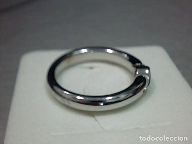 Joyeria: anillo oro 18 kts y diamante - Foto 6