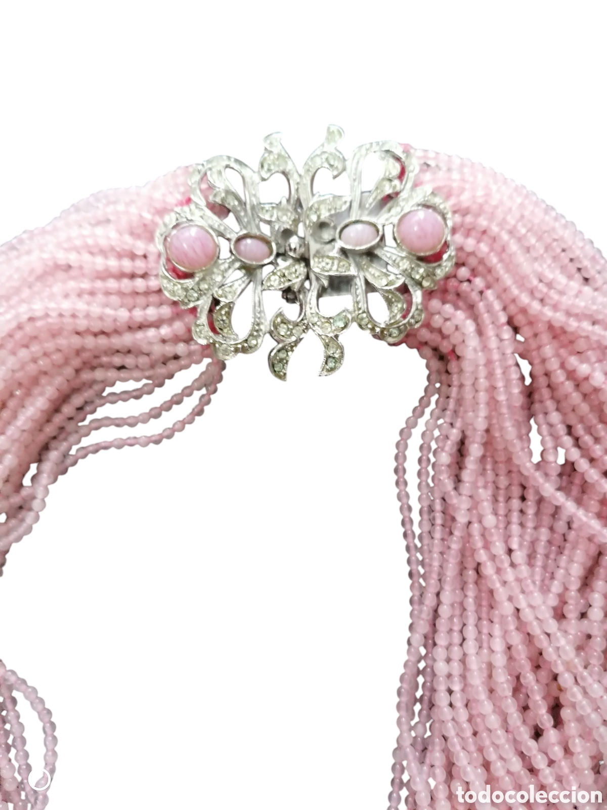 Joyeria: Collar de cuarzo rosa - Foto 3