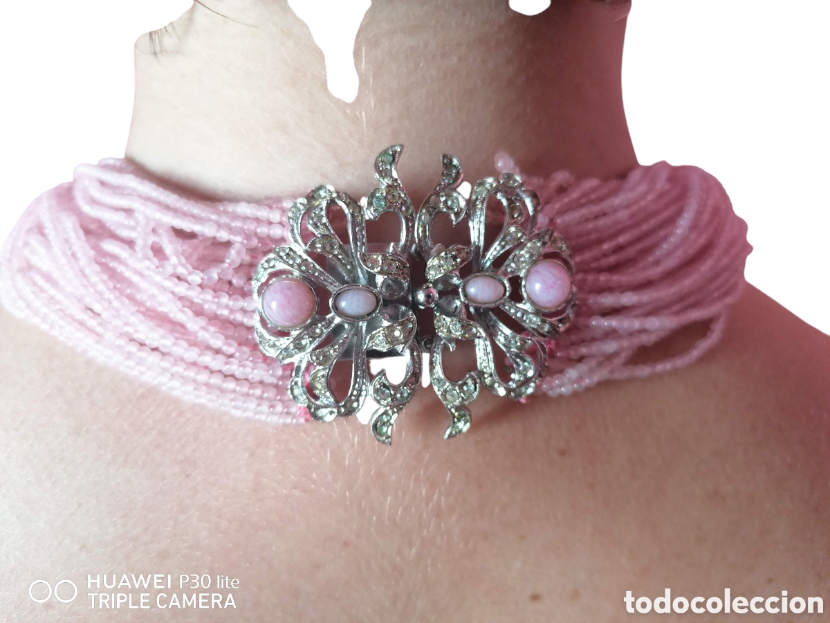 Joyeria: Collar de cuarzo rosa - Foto 4
