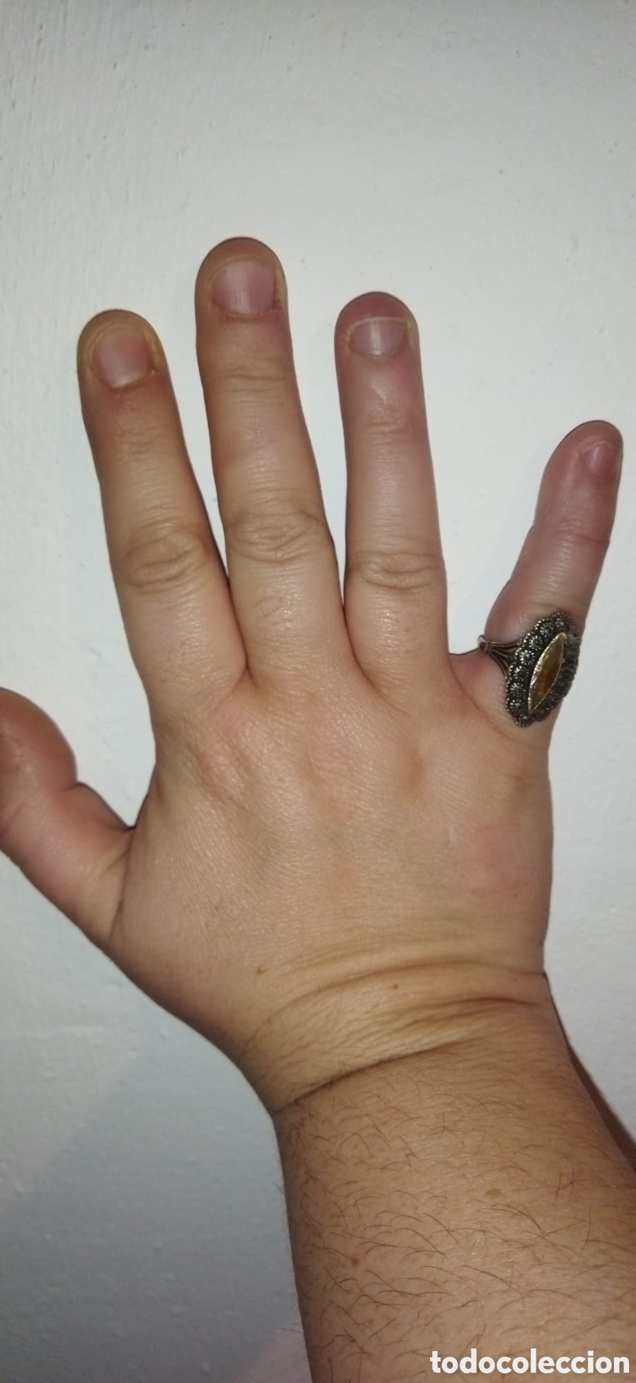 Joyeria: Anillo antiguo plata oro y marquesitas - Foto 13