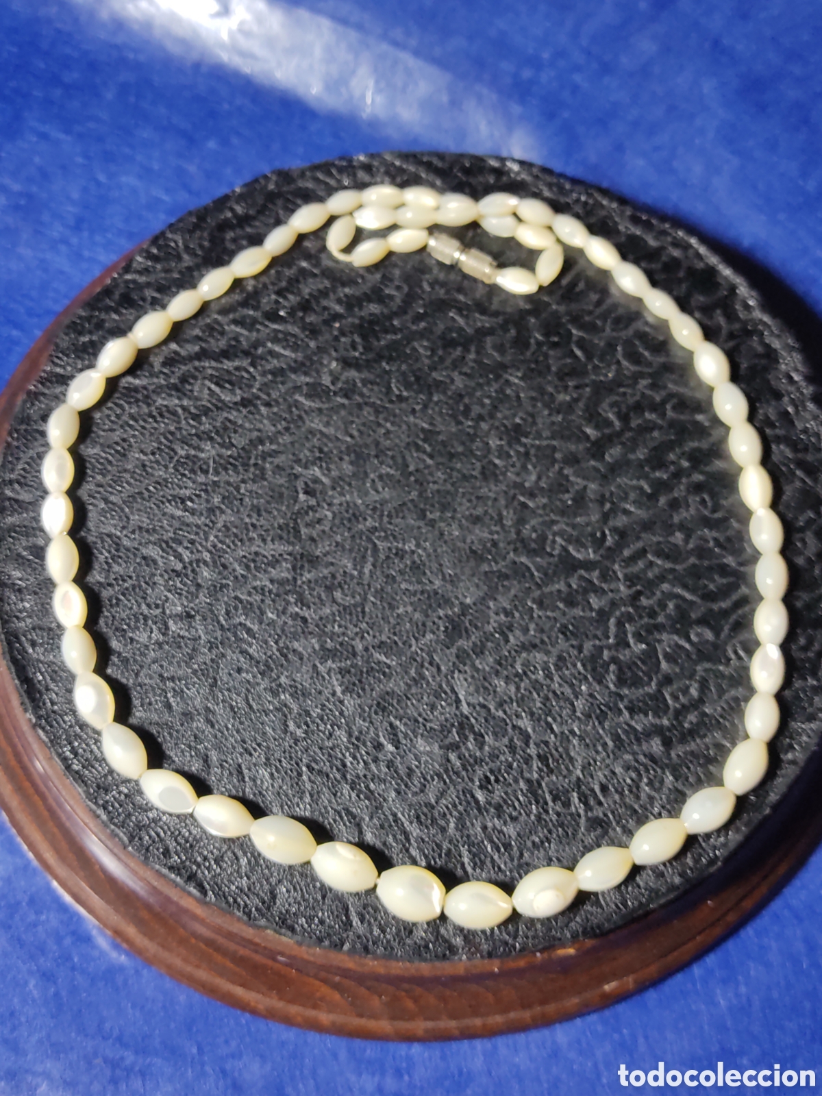 Joyeria: Collar de n&aacute;car.Vintage. - Foto 3