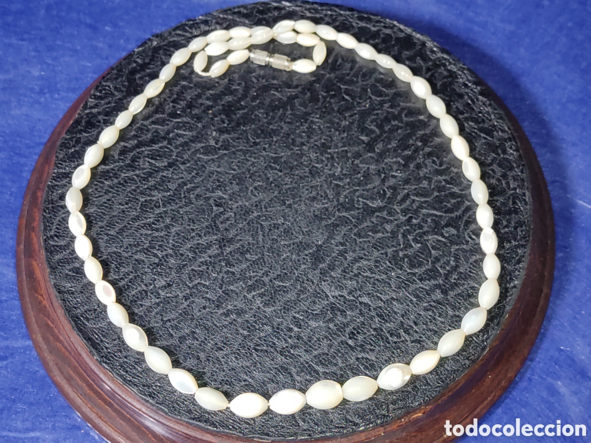 Joyeria: Collar de n&aacute;car.Vintage. - Foto 4