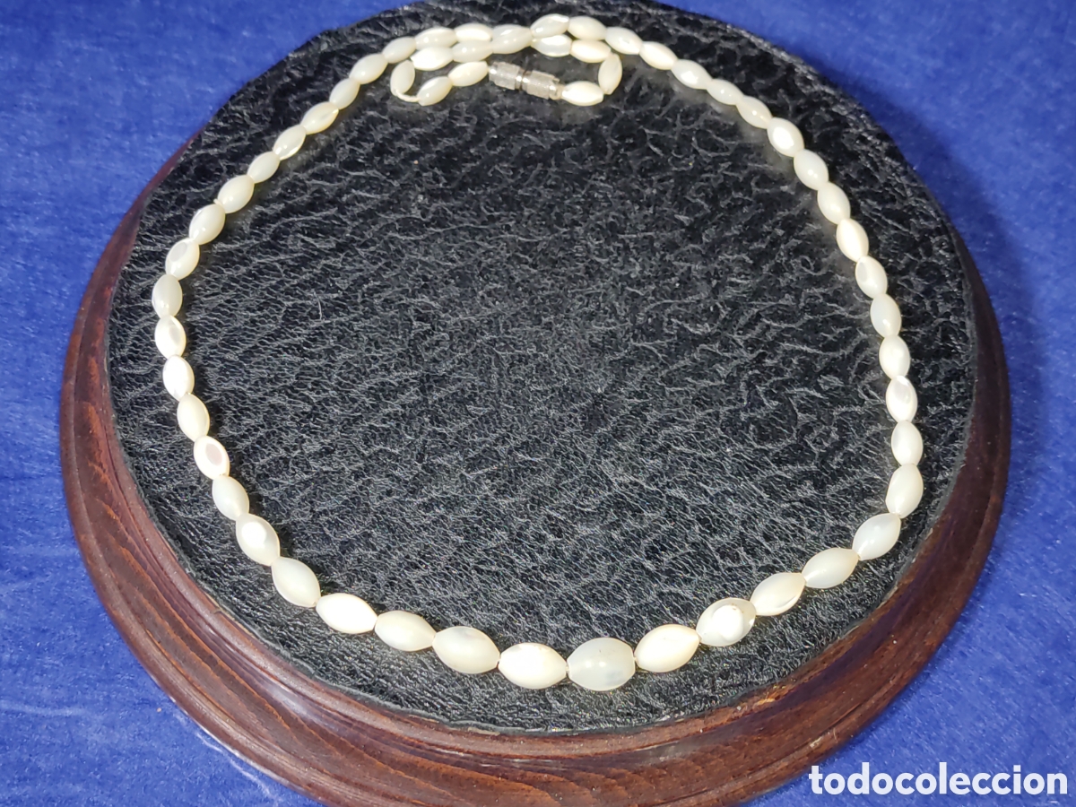 Joyeria: Collar de n&aacute;car.Vintage. - Foto 1