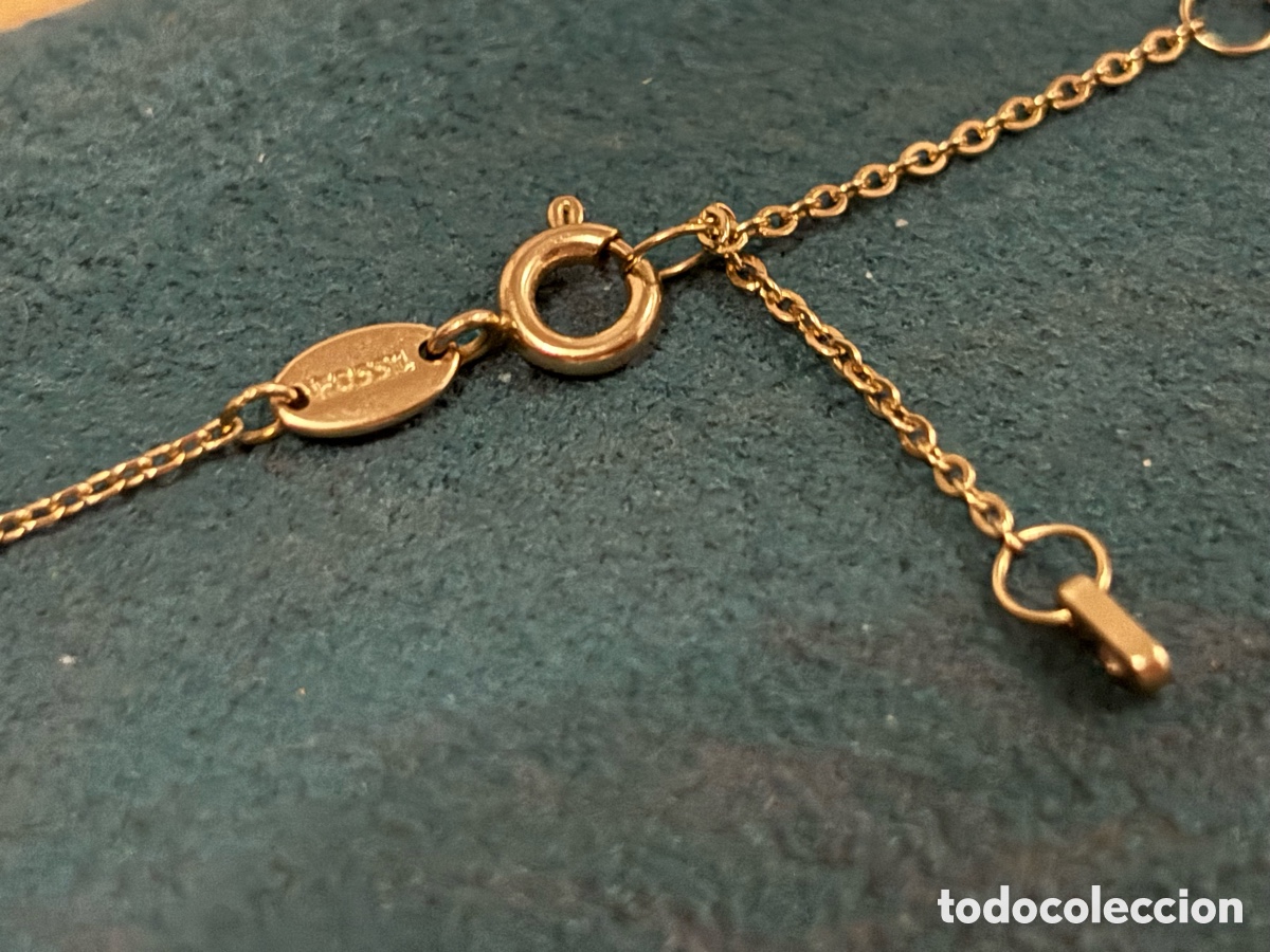Joyeria: Gargantilla f&oacute;ssil dorada - Foto 2