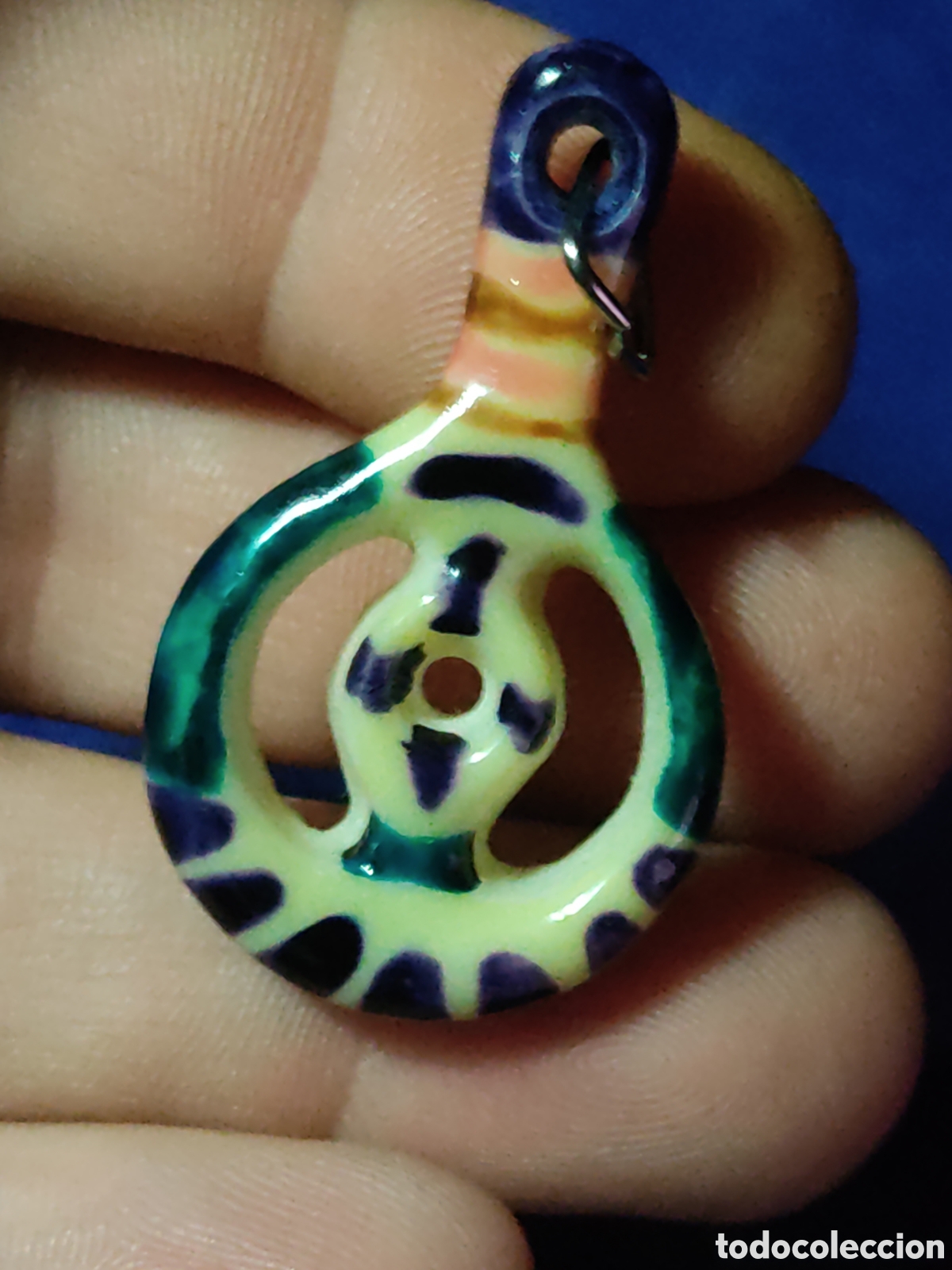 Joyeria: Colgante dije protector antiguo. - Foto 4