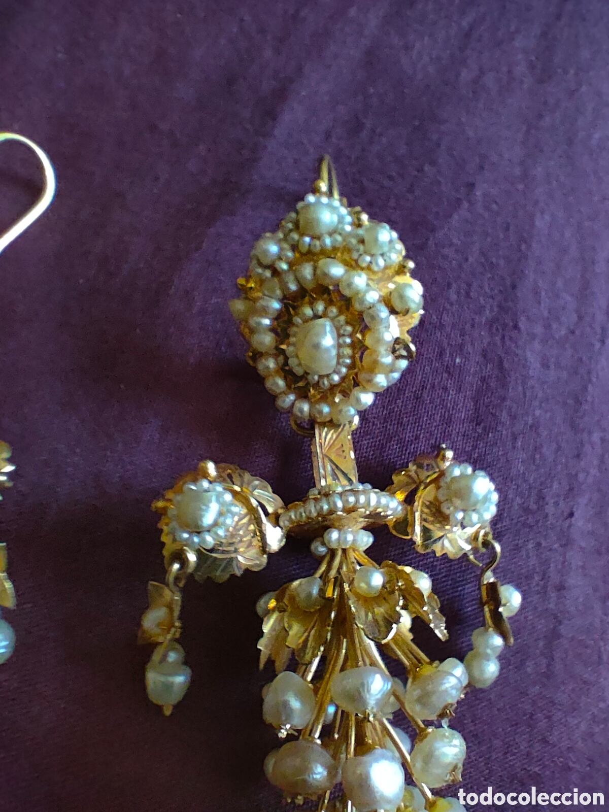 Joyeria: Pendientes vintage fallera adulta - Foto 6