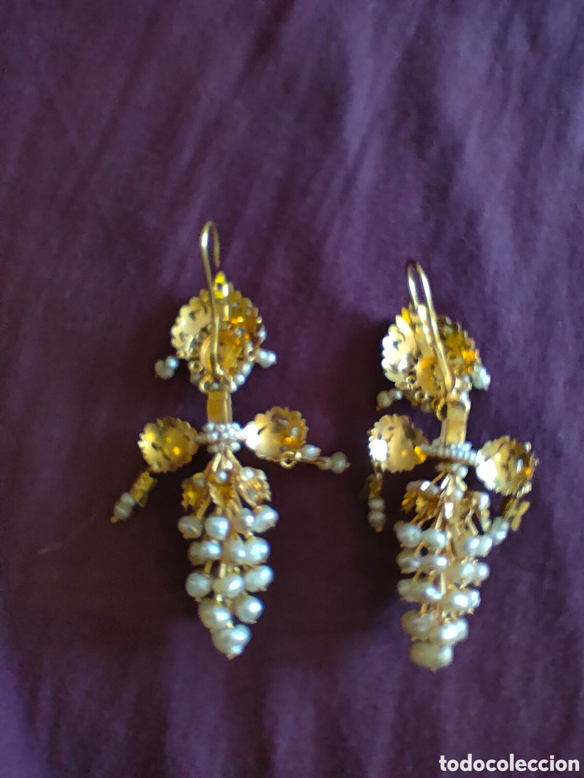 Joyeria: Pendientes vintage fallera adulta - Foto 7