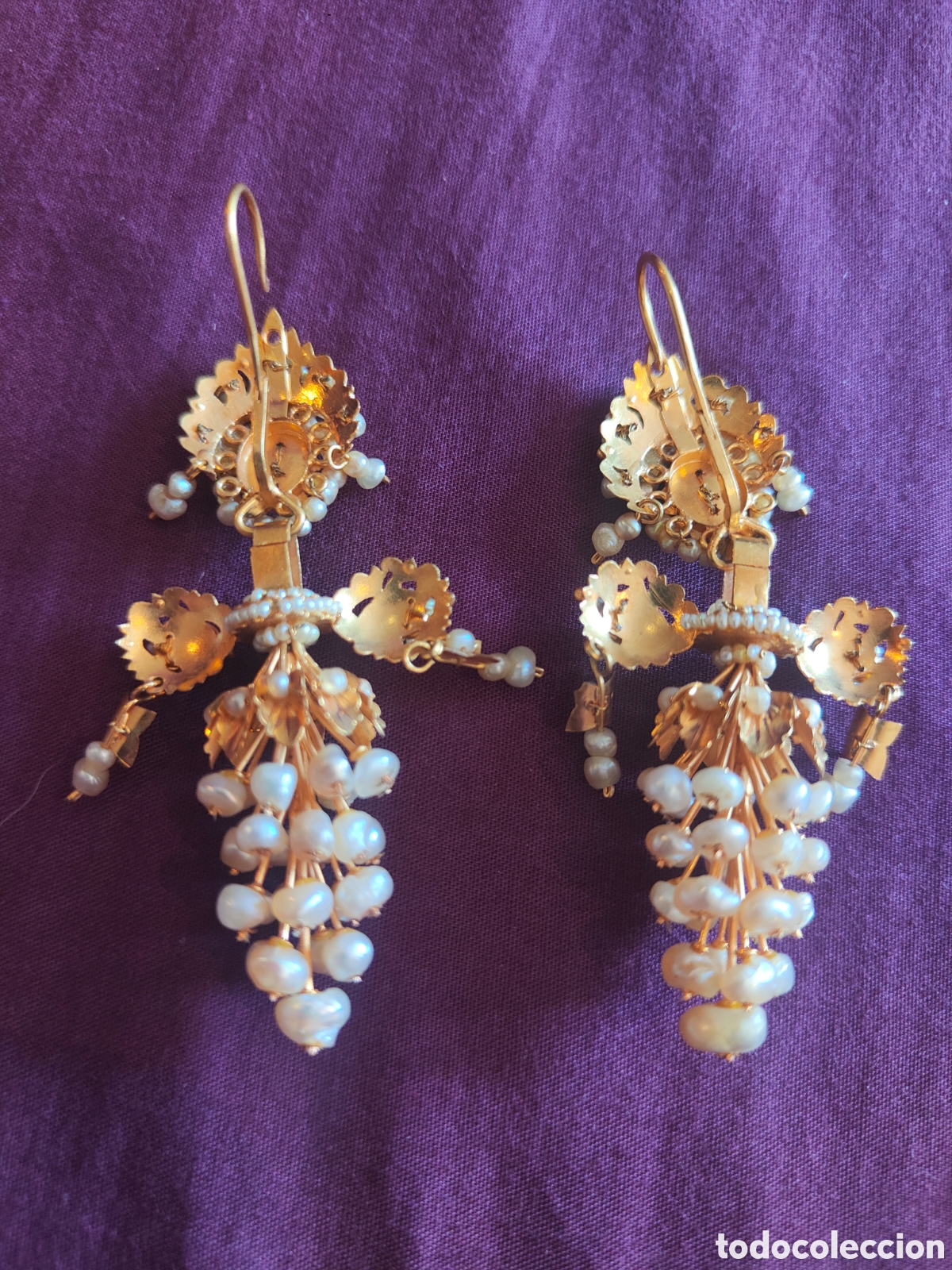 Joyeria: Pendientes vintage fallera adulta - Foto 8