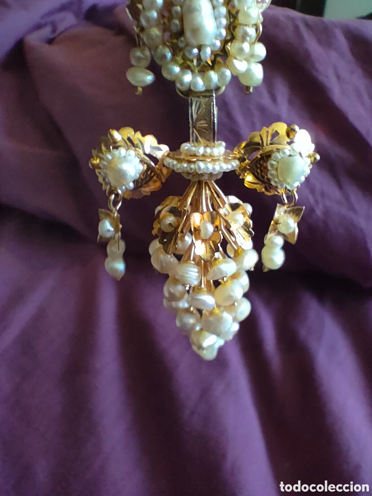 Joyeria: Pendientes vintage fallera adulta - Foto 9