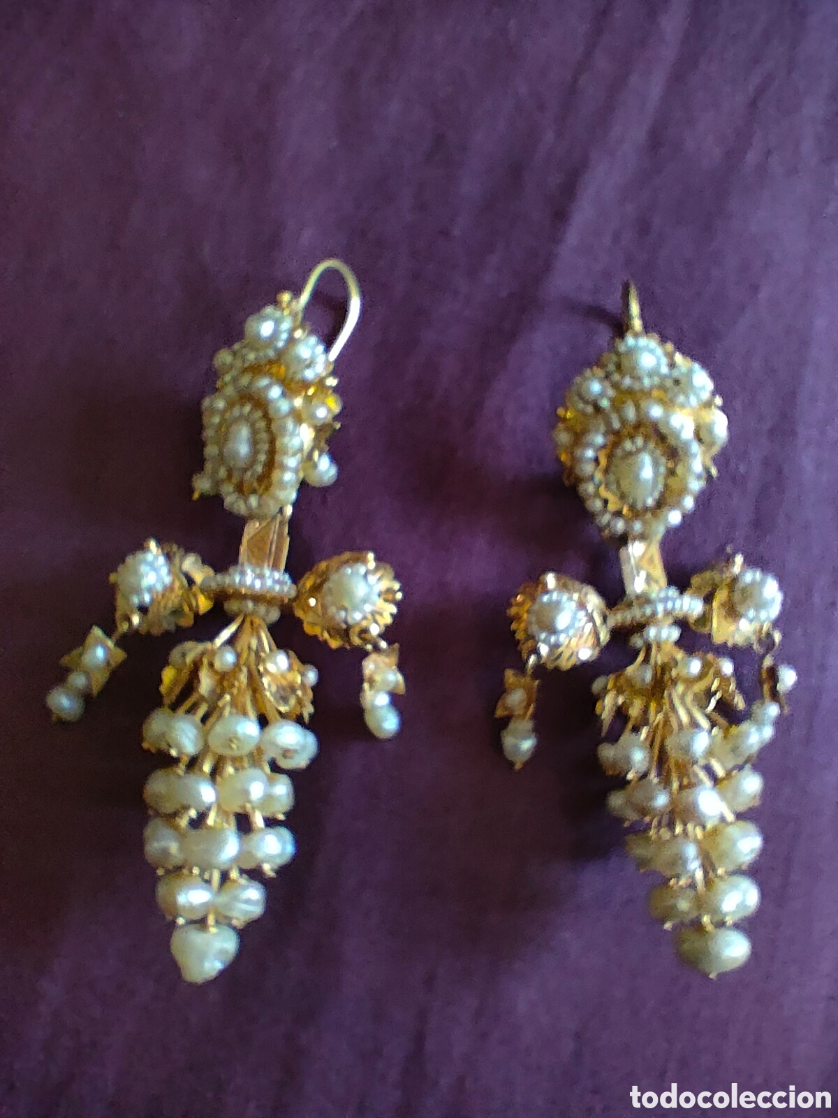 Joyeria: Pendientes vintage fallera adulta - Foto 10