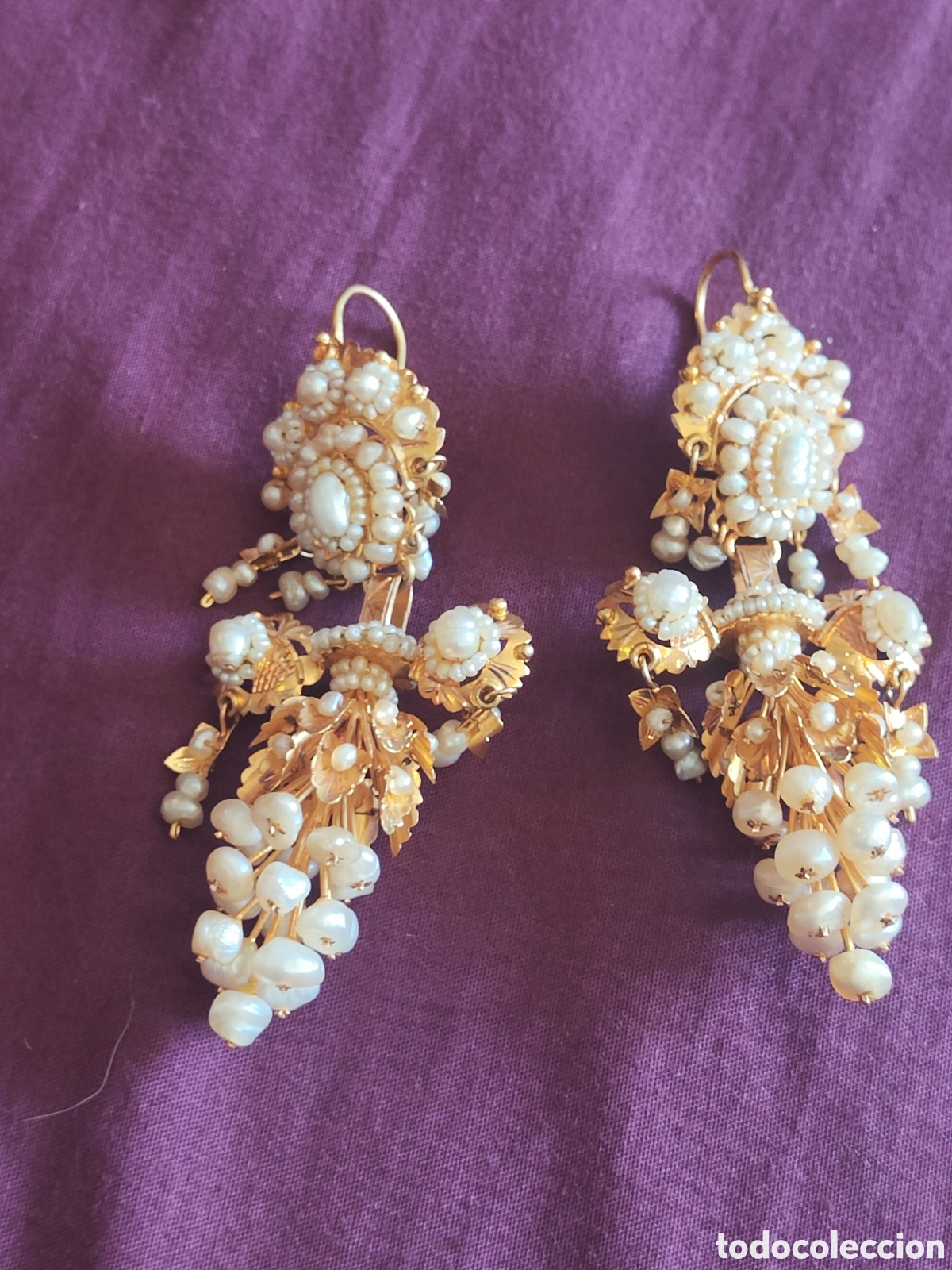Joyeria: Pendientes vintage fallera adulta - Foto 12
