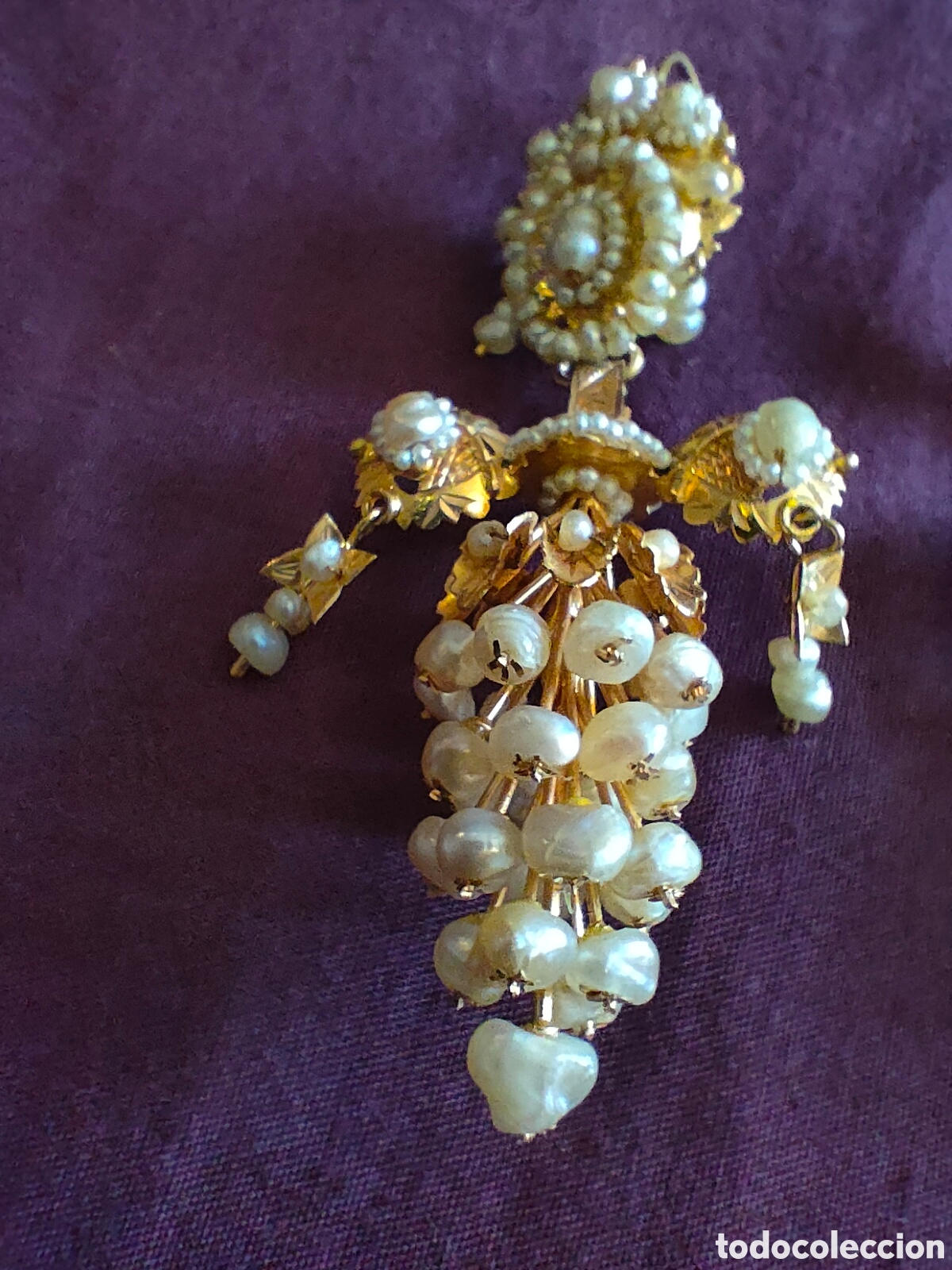 Joyeria: Pendientes vintage fallera adulta - Foto 13