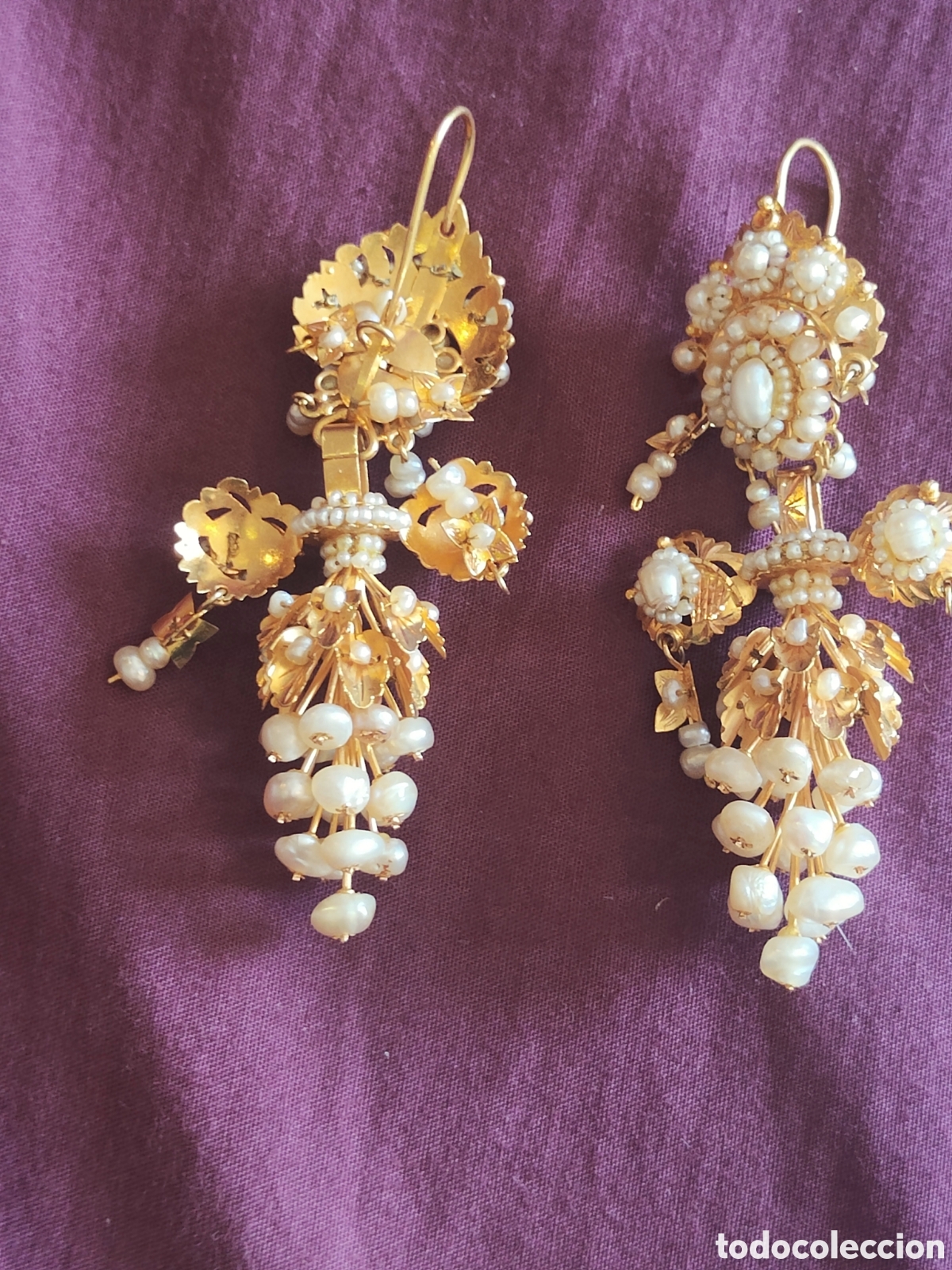 Joyeria: Pendientes vintage fallera adulta - Foto 15