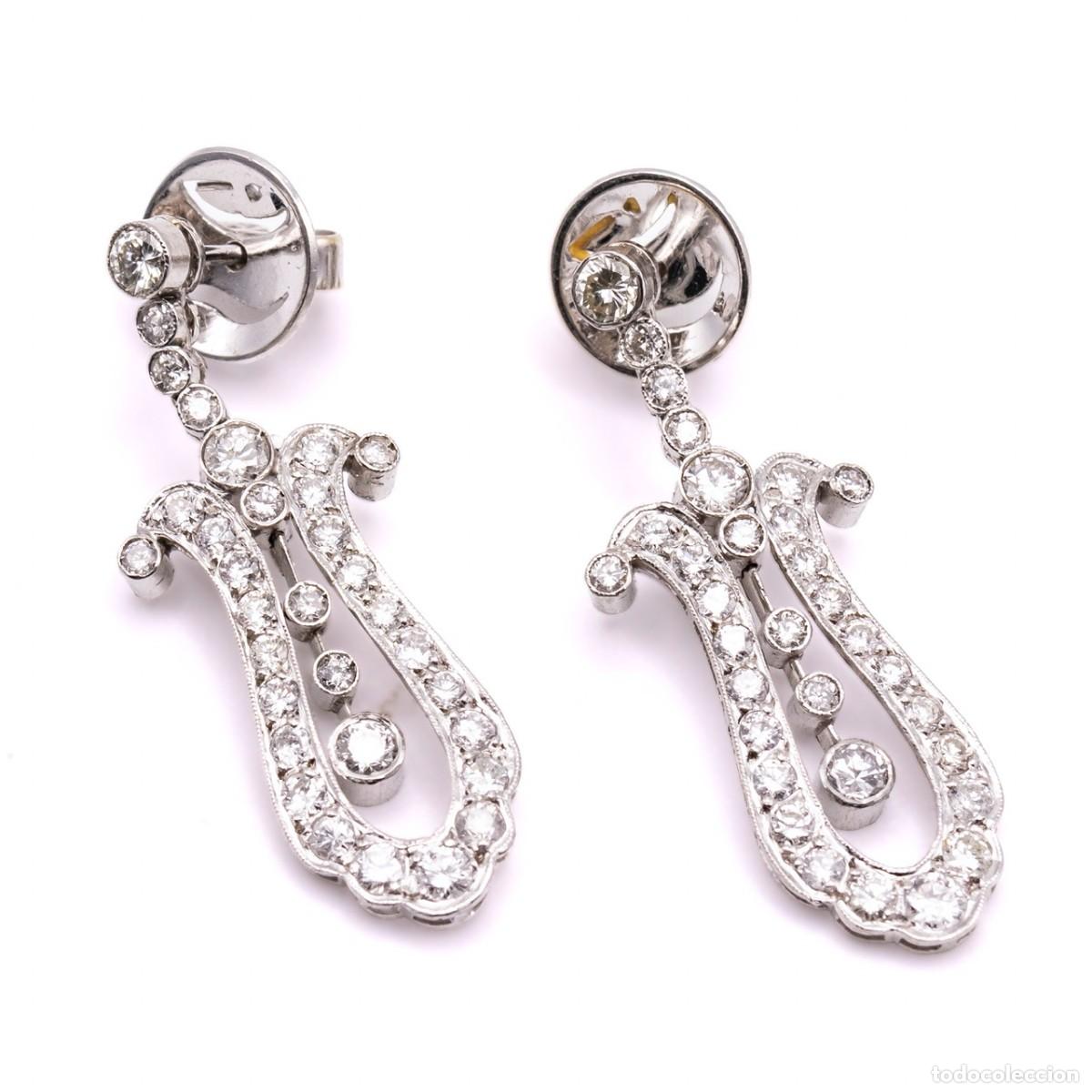 Joyeria: Pendientes Largos Art Dec&oacute; - Foto 1
