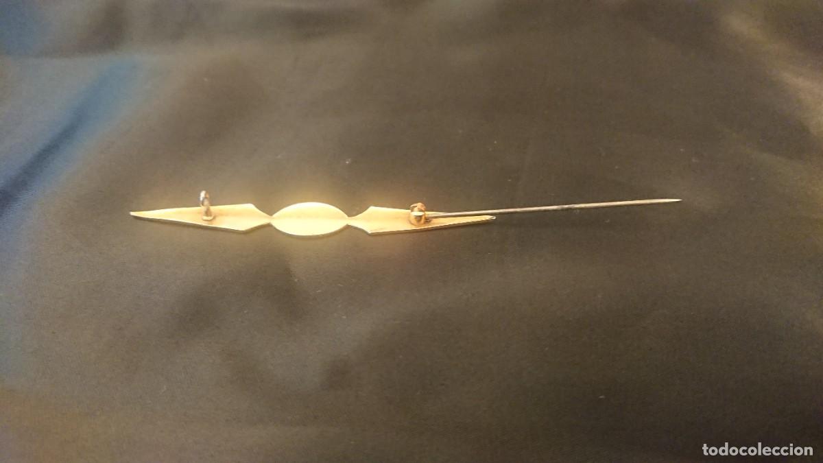 Joyeria: Broche antiguo damasquinado - Foto 3