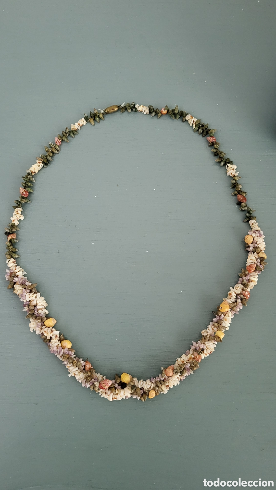 Joyeria: ANTIGUO COLLAR DE CONCHAS PROCEDENCIA BALEARES - Foto 3
