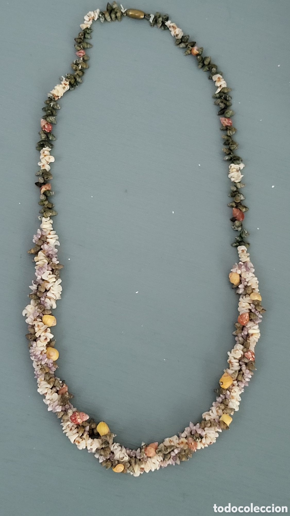 Joyeria: ANTIGUO COLLAR DE CONCHAS PROCEDENCIA BALEARES - Foto 4